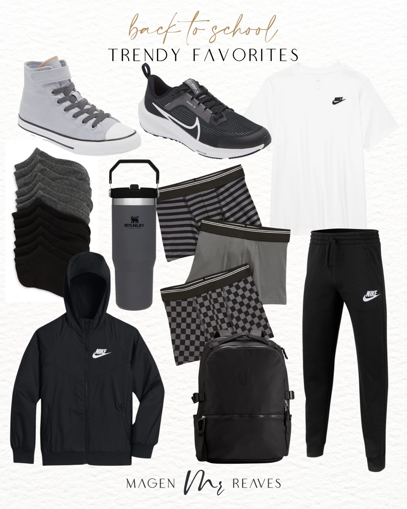 back-to-school favorites for boys